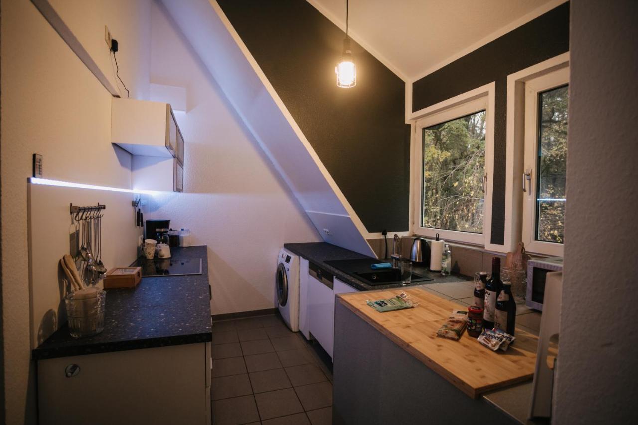 Eigenes Maisonettehaus In Idyllischer Lage Mit Balkon, Nahe Messe, 24H Self-Check In, Gratis Parken Швабах Экстерьер фото
