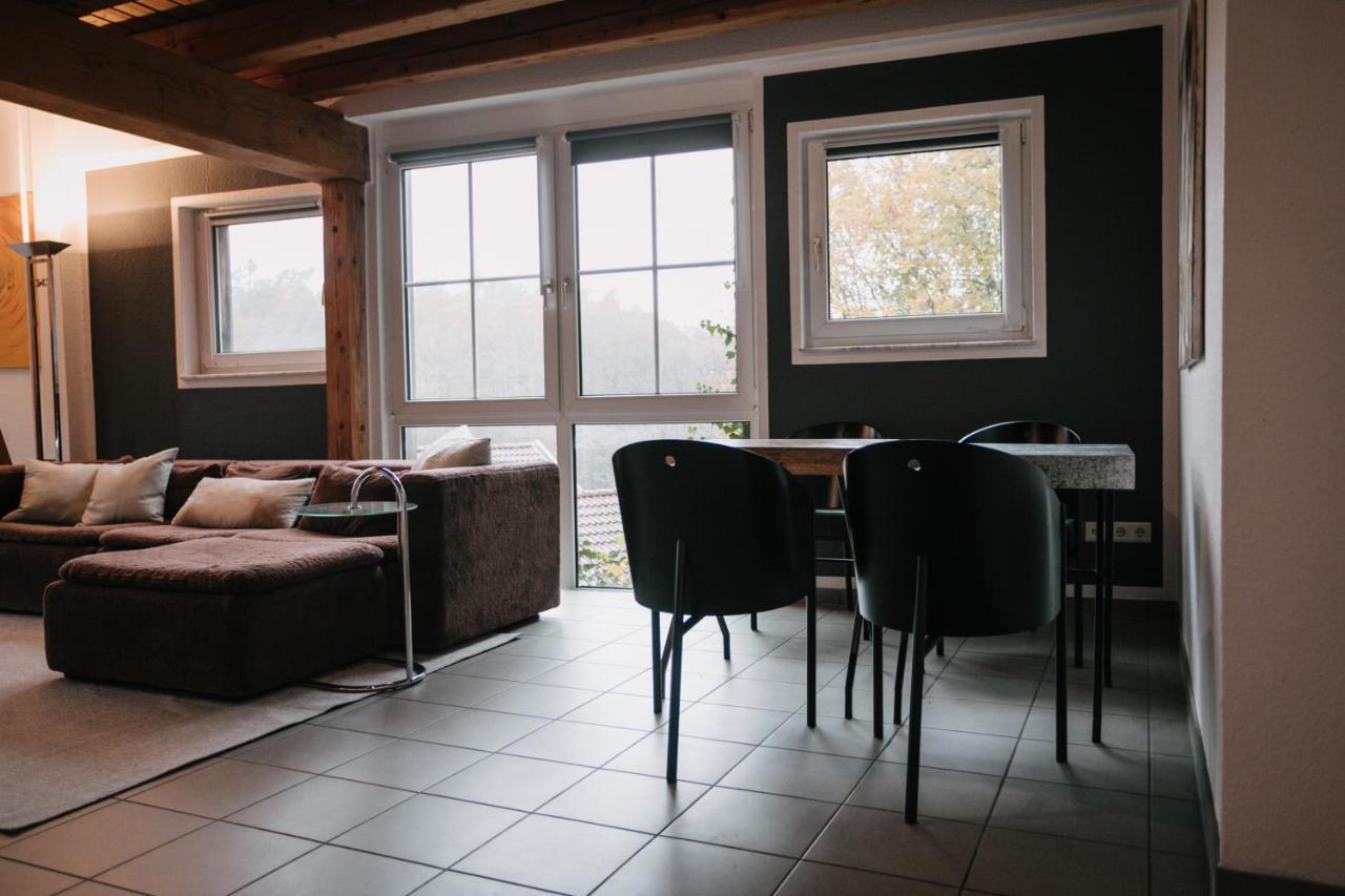 Eigenes Maisonettehaus In Idyllischer Lage Mit Balkon, Nahe Messe, 24H Self-Check In, Gratis Parken Швабах Экстерьер фото