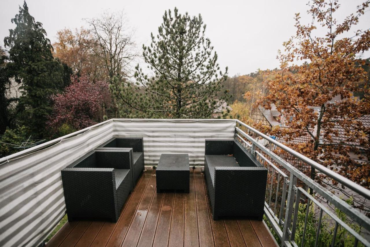 Eigenes Maisonettehaus In Idyllischer Lage Mit Balkon, Nahe Messe, 24H Self-Check In, Gratis Parken Швабах Экстерьер фото