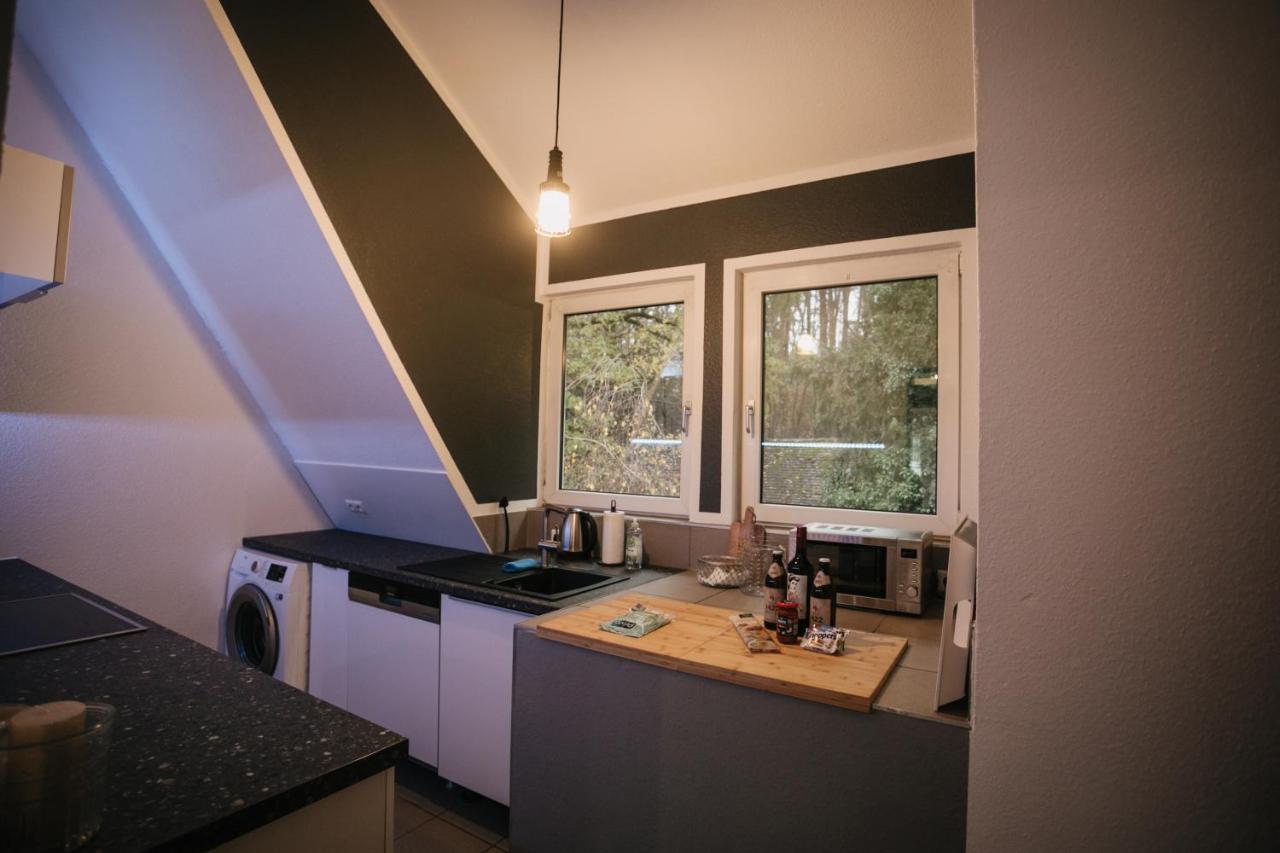 Eigenes Maisonettehaus In Idyllischer Lage Mit Balkon, Nahe Messe, 24H Self-Check In, Gratis Parken Швабах Экстерьер фото